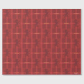 GRYFFINDOR™ Tartan Patroon Cadeaupapier (Vlak)
