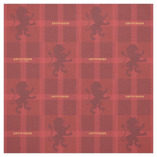 GRYFFINDOR™ Tartan Patroon Stof (Swatch)