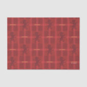 GRYFFINDOR™ Tartan Plaid Pattern Tissuepapier (Voorkant)