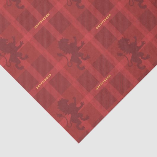 GRYFFINDOR™ Tartan Plaid Pattern Tissuepapier (Detail)