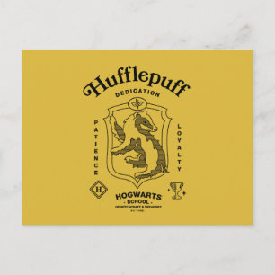 GRYFFINDOR™ Toewijding Geduld Trouw Wapenembleem Briefkaart