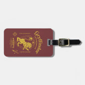 GRYFFINDOR™ Vastberadenheid Moed Dapperheid Wapen Bagagelabel (Voorkant horizontaal)