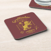 GRYFFINDOR™ Vastberadenheid Moed Dapperheid Wapen Bier Onderzetter (Linkerzijde)
