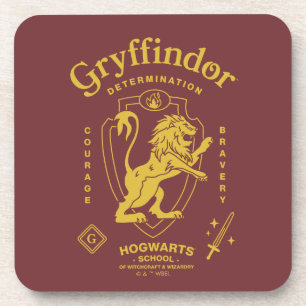 GRYFFINDOR™ Vastberadenheid Moed Dapperheid Wapen  Bier Onderzetter