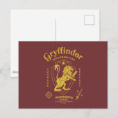 GRYFFINDOR™ Vastberadenheid Moed Dapperheid Wapen Briefkaart (Voorkant / Achterkant)