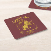 GRYFFINDOR™ Vastberadenheid Moed Dapperheid Wapen  Kartonnen Onderzetters (Schuin)