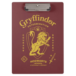 GRYFFINDOR™ Vastberadenheid Moed Dapperheid Wapen Klembord