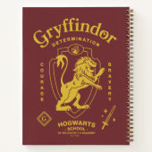 GRYFFINDOR™ Vastberadenheid Moed Dapperheid Wapen Notitieboek (Achterkant)