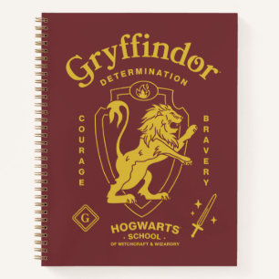 GRYFFINDOR™ Vastberadenheid Moed Dapperheid Wapen Notitieboek