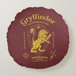 GRYFFINDOR™ Vastberadenheid Moed Dapperheid Wapen Rond Kussen