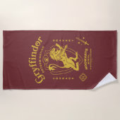 GRYFFINDOR™ Vastberadenheid Moed Dapperheid Wapen Strandlaken (Voorkant)