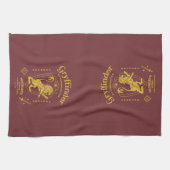 GRYFFINDOR™ Vastberadenheid Moed Dapperheid Wapen Theedoek (Horizontaal)