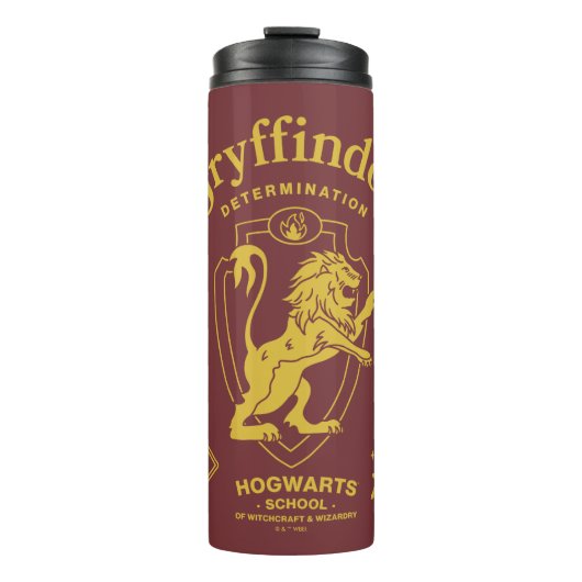 GRYFFINDOR™ Vastberadenheid Moed Dapperheid Wapen Thermosbeker (Voorkant)