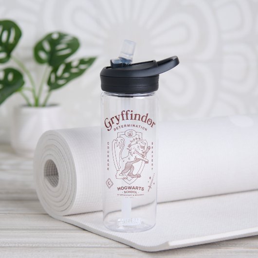 GRYFFINDOR™ Vastberadenheid Moed Dapperheid Wapen Waterfles (Links)