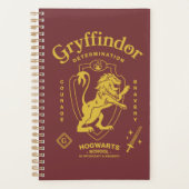 GRYFFINDOR™ Vastberadenheid Moed Dapperheid Wapene Planner (Voorkant)
