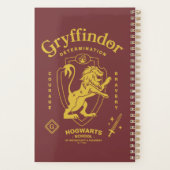 GRYFFINDOR™ Vastberadenheid Moed Dapperheid Wapene Planner (Achterkant)
