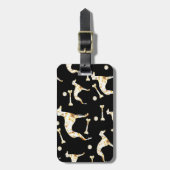 GRYHOND BLING BAGAGELABEL (Voorkant verticaal)