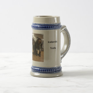 Grýla and  Leppalúði beer mug Bierpul