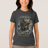 Grýla Folklore T-shirt – Moeder van de Yule-lads (Voorkant)