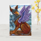 GRYPHON Alice in de Kaart van de Nota van het (Gele Bloem)