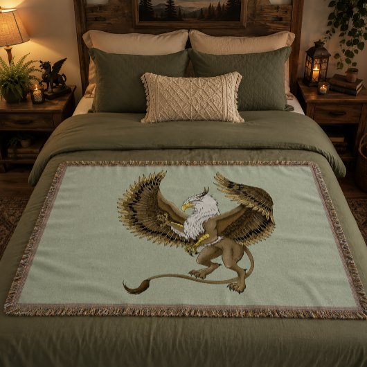 Gryphon Fantasy Griffin Mythologie Deken