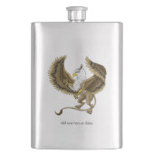 Gryphon Fantasy Griffin Mythologie Flacon (Voorkant)