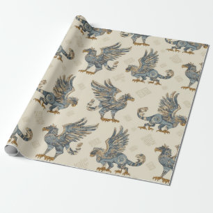 Gryphon Hiërogliefen Inpakpapier