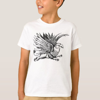 Gryphon in vlucht t-shirt