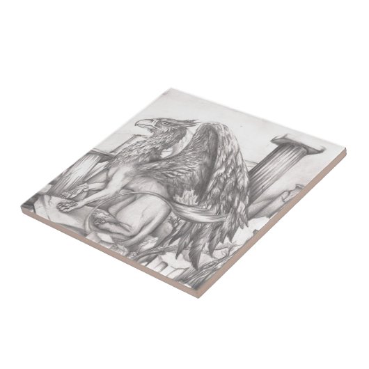 gryphon.jpg tegeltje (Zijkant)