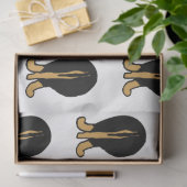 GS bi gekleurde honing Tissuepapier (Geschenk)