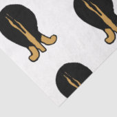 GS bi gekleurde honing Tissuepapier (Detail)