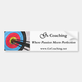G's Coaching Bumpersticker