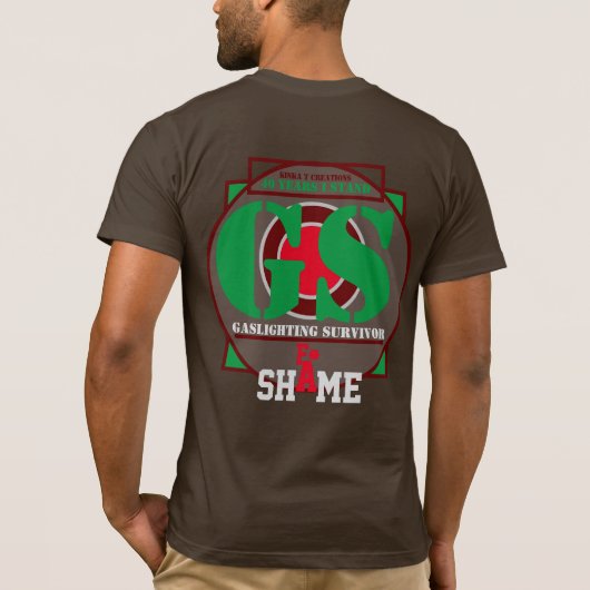 GS - F* shAme T-Shirt (Achterkant)