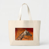 G'S GIRAFFE GROTE TOTE BAG (Voorkant)