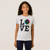 GS Love GIRL Shirt (Girls) (Voorkant volledig)