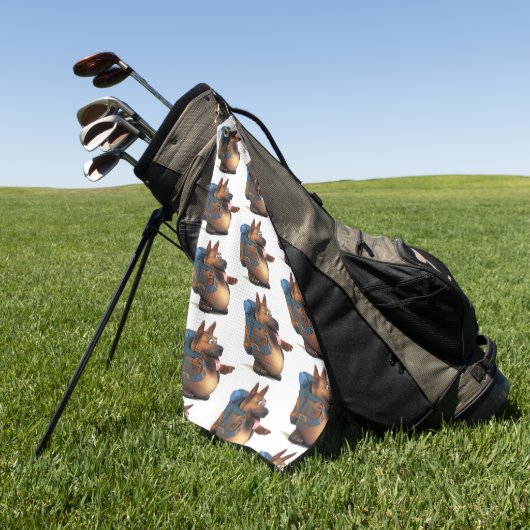 GS rugzakker Golfhanddoek (Groen)
