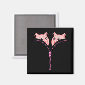 Gs S Funny Womens Christmas Tee Gift 2019 G  Magneet (Voorkant / Achterkant)