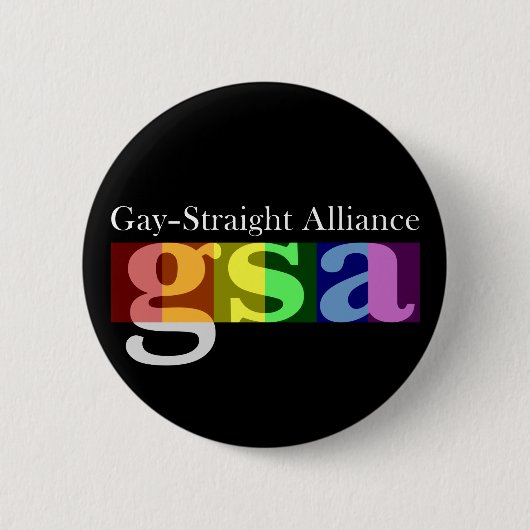 GSA Classic Round Dark Button (Voorkant)