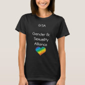 GSA Club shirten T-shirt (Voorkant)