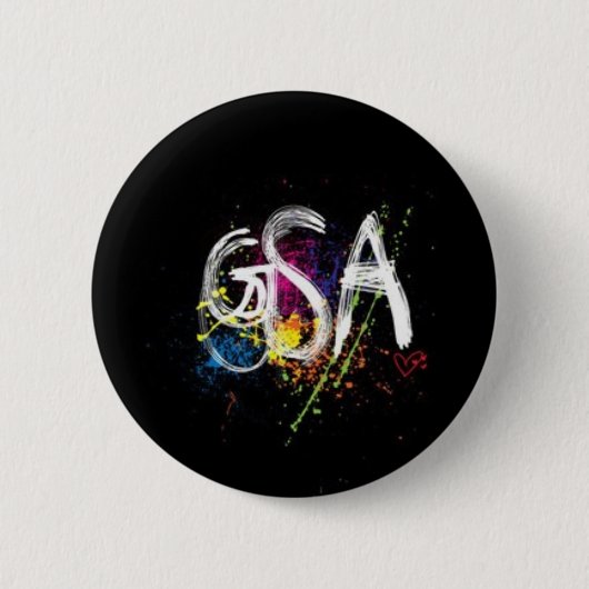 GSA-toets 1 Ronde Button 5,7 Cm (Voorkant)