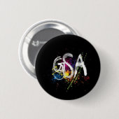 GSA-toets 1 Ronde Button 5,7 Cm (Voorkant /achterkant)