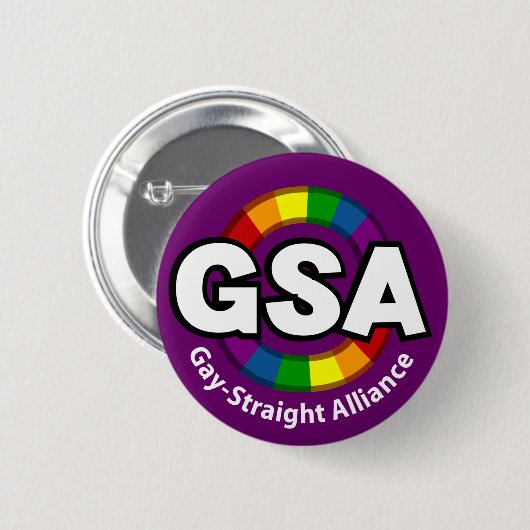 GSA ToonA Round Dark Button (Voorkant /achterkant)