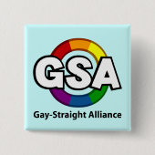 GSA ToonB Vierkante Lichte Button (Voorkant)