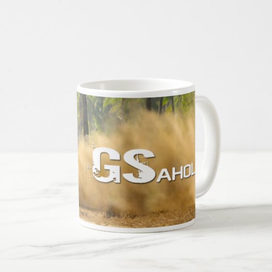 "GSaholic" klassieke Mok (Voorkant rechts)