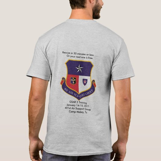 GSAR 2 T-SHIRT (Achterkant)