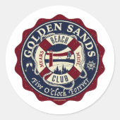 GSBC-Stickers Ronde Sticker (Voorkant)