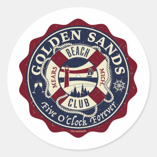 GSBC-Stickers Ronde Sticker (Voorkant)