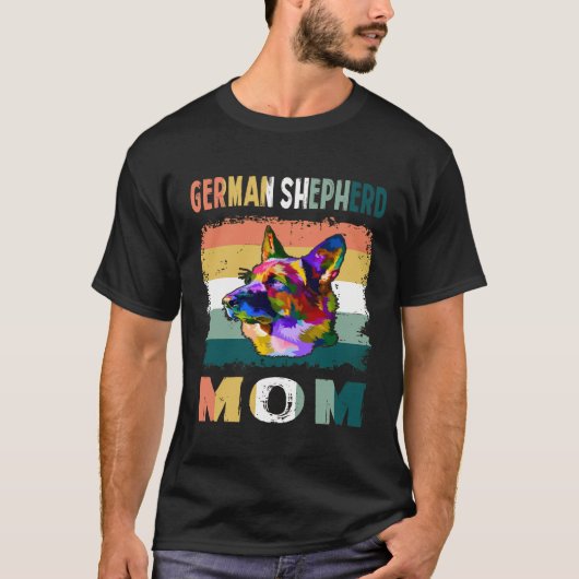GSD067 - German Shepherd Ma T-shirt (Voorkant)