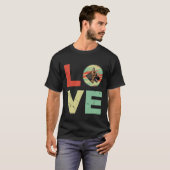 GSD100- German Shepherd Love T-shirt (Voorkant volledig)