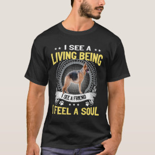 GSD128 - Ik zie een leven dat ik zie als een vrien T-shirt